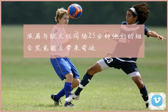 浓眉与欧文仅同场25分钟他们的组合究竟能否带来奇迹